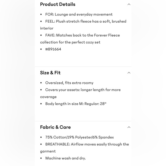 NWT-Athleta Forever Fleece 1/4 Zip Sweatshirt, Small - Picture 4 of 6